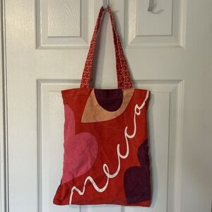 Mecca Doodle Print Tote Bag